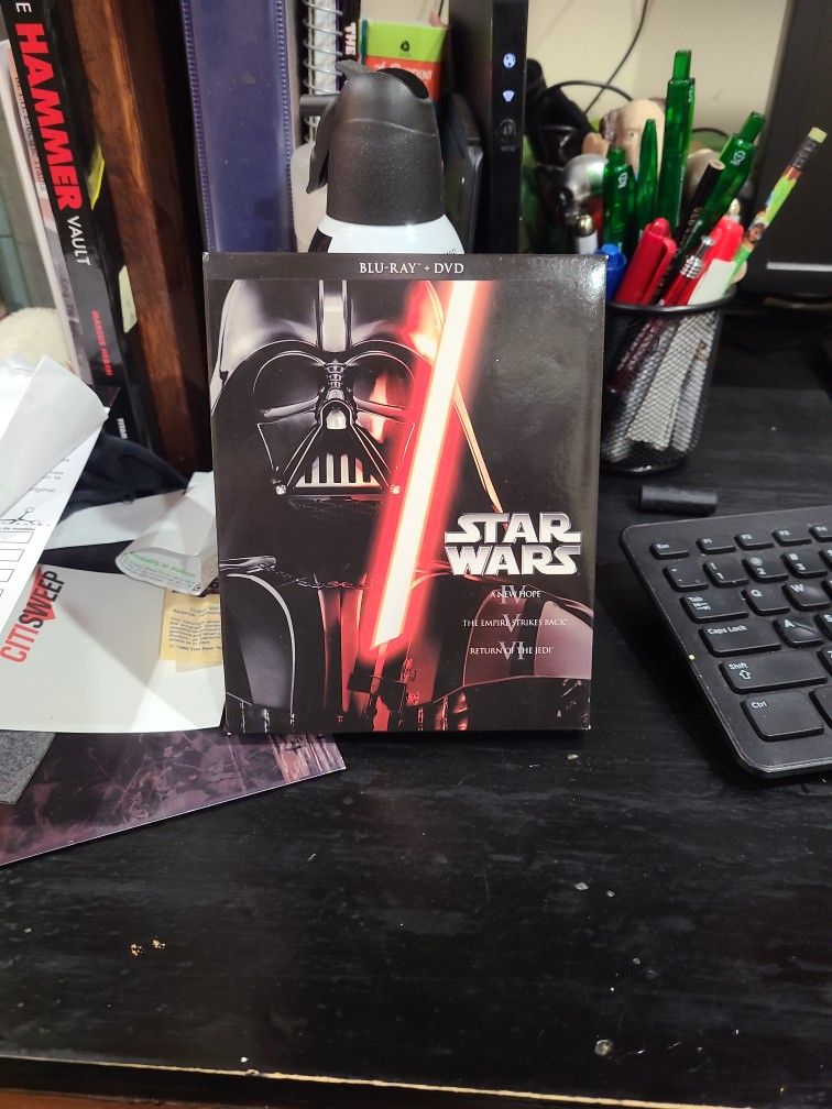 Star Wars Trilogy Blue Ray Dvd's