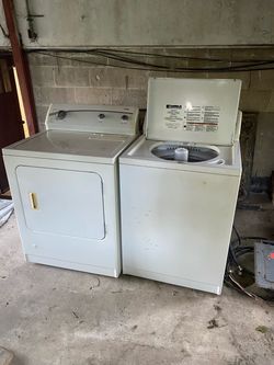 Washer and dryer
