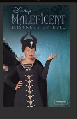 Disney Maleficent: Mistress of Evil Child Girls Costume