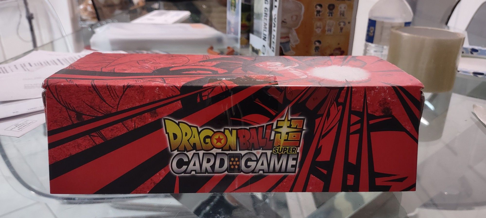 Dragon Ball Super Card Game, opened, has extra cards in its nylon, sold as is