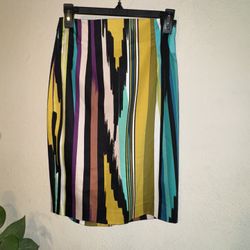 Multicolor Dressy Skirt Size 4