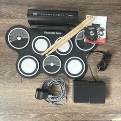 Pyle Electronic Drum Kit (Complete Set)