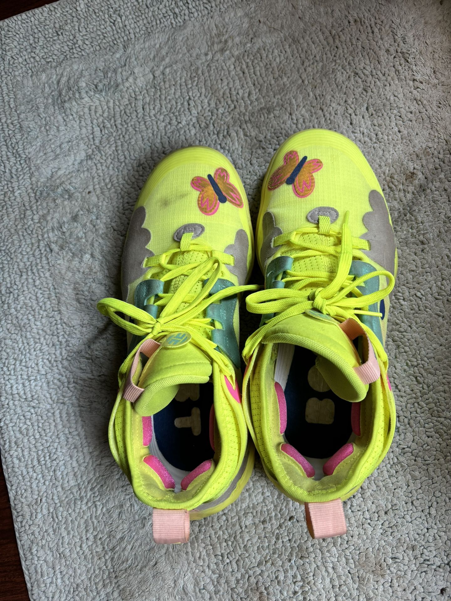 Size 11 adidas Harden Futurenatural Solar Yellow