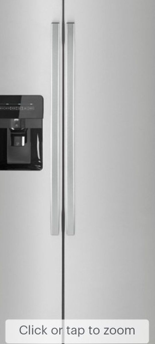 AMANA Whirlpool Stainless Steel Refrigerator Double Door w/Icemaker