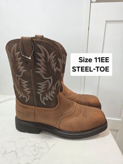Ariat Steel Toe Work Boots Size 11