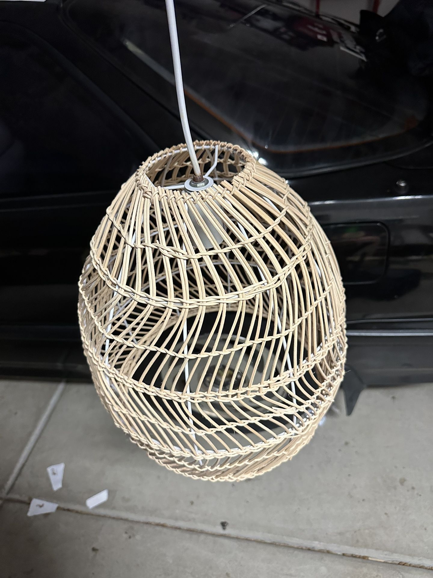 Ratan Light Fixture