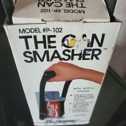 The Can Smasher.
