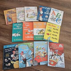A Set Of 13 Dr. Seuss Books