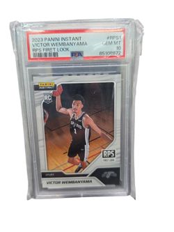 2023 Panini Instant Victor Wembanyama Gem Mint (azp032327) 10 PSA! #RPS1