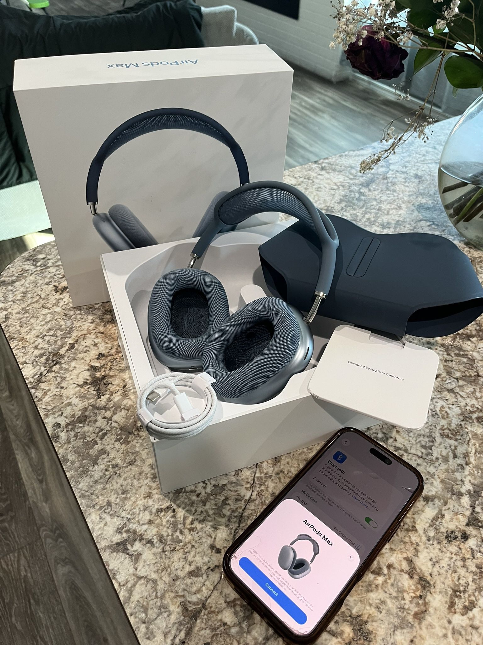 AirPod Maxes Blue USB-C