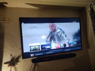 LG and Samsung 59 in flat. Screen