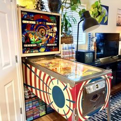 🕹️ 1972 Bally Space Time Pinball Machine – Restored & Working Beautifully