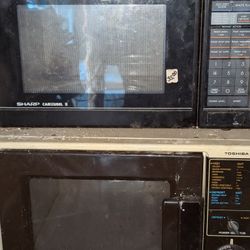 Estate Microwaves, Need Cleaned Or Glass Plate $15 Ea. 