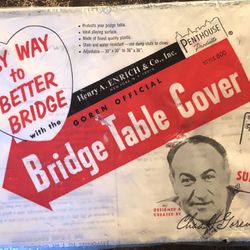 Bridge Table Cover 