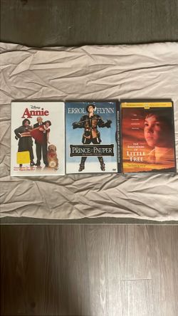 3 Classic Family DVDs – NEW SEALED – Annie, Prince & the Pauper & More
