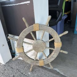 Ship Wheel Decor 