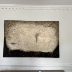 Large Abstract Canvas Art painting (Price is firm)