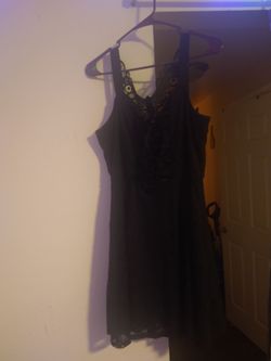 Black lace butterfly dress alternative