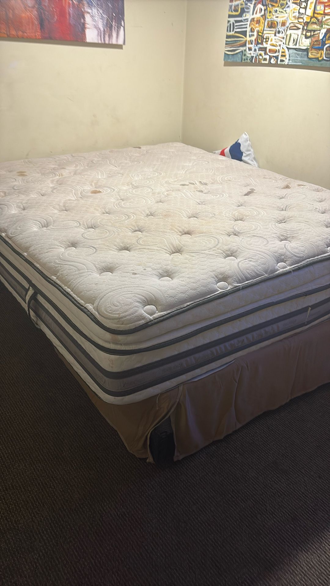 FREE King Mattress & Box Spring