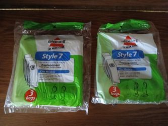 Vacuum Replacement Bags 2 Unopened Packages