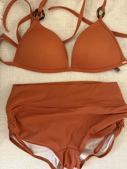 ‘Pink’ Burnt Orange Bikini