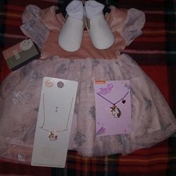 Vestido con Zapatitos Todo Junto Nuevo Todo.