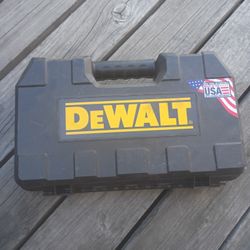 DeWalt drill, impact drill and charger. No battery 
