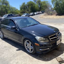 2013 Mercedes C250 4cylinder Turbo 