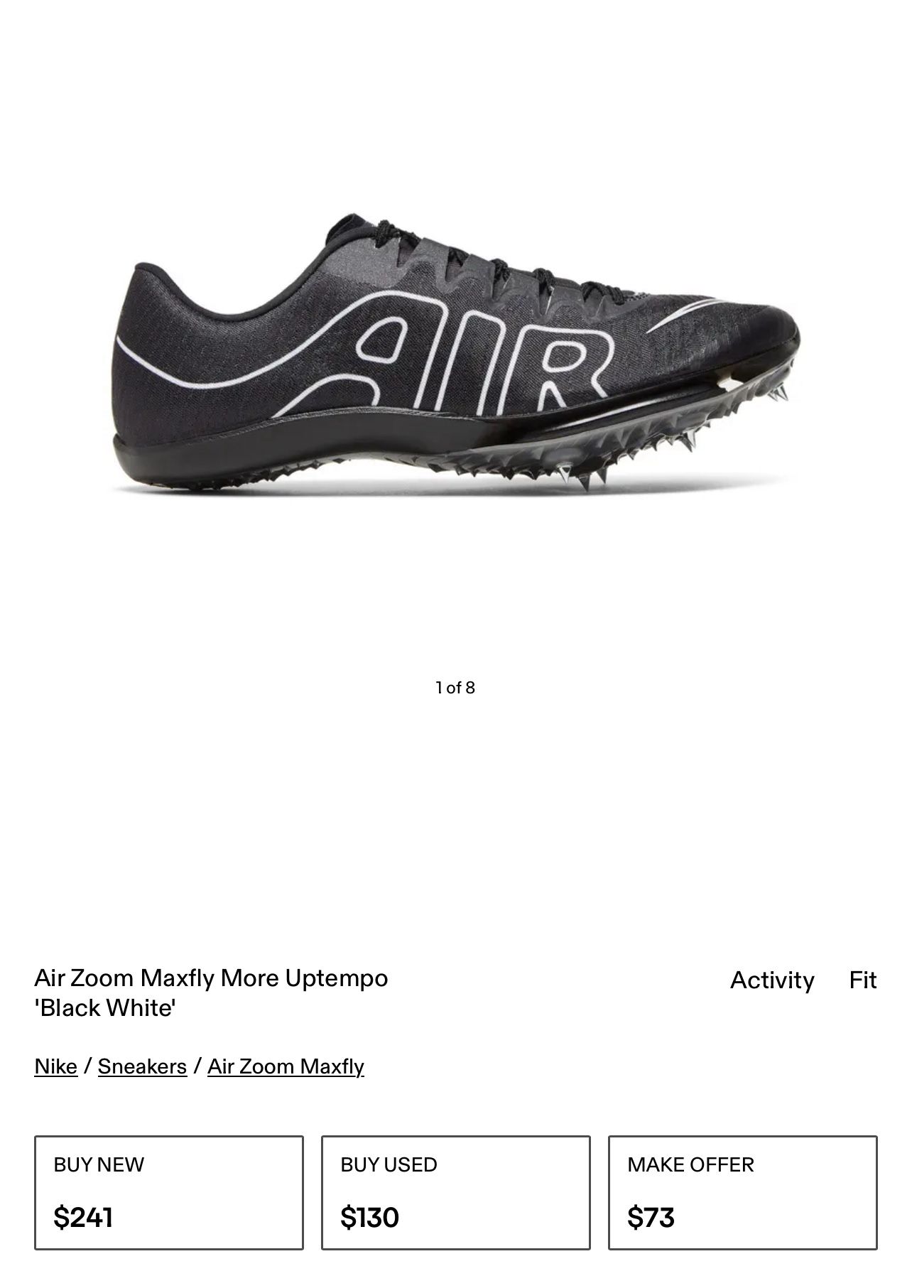 Nike Track Spikes