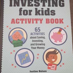 New "Investing For Kids" Activity Book 