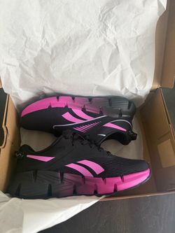 New!!! Adidas Zig Kinetica Sneakers Black Pink