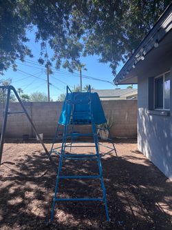 TP toys climbing play set with fort and monkey bars
