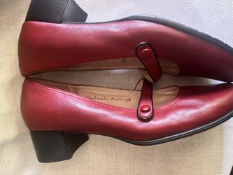 Lightly Worn Real leather Mary Janes