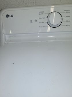 LG TOP LOAD DRYER