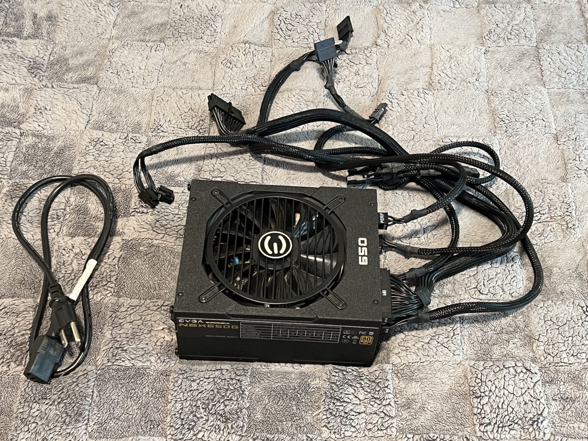EVGA BEX650G Fully Modular Computer Power Supply PSU
