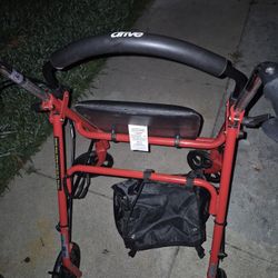 Walker With Seat