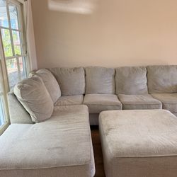 Couch With Ottoman 