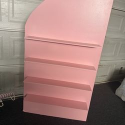 Wooden backdrop stand