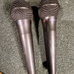 2- Audio-technica ATM-42a Mics