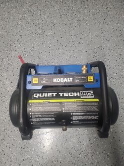 Kobalt (Quiet Tech) Air Compressor 
