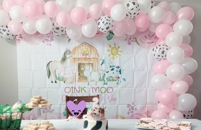 Farm Theme Birthday Banner(banner Only)