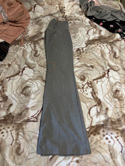 Gray leggings