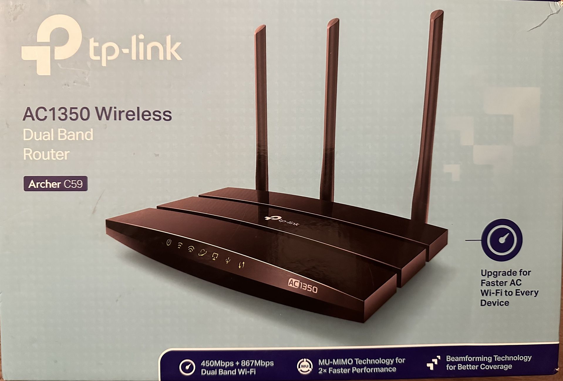 TP-Link AC1350 wireless Dual Band Router