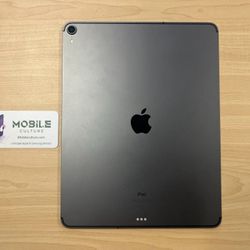 Unlocked Space Grey iPad Pro 12.9 3rd Gen 64gb LTE  (90 Day Same As Cash Financing Available)