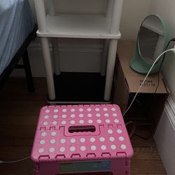 Bed Desk And Small Chair Together 
