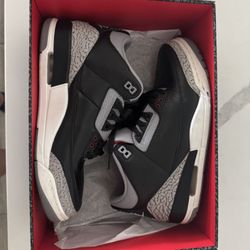 Jordan 3 Black Cement