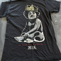 Brooklyn Mint Notorious BIG 'It Was All A Dream' Black T-Shirt, Large