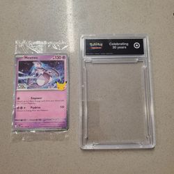 Mewtwo promo card 30th anniversary