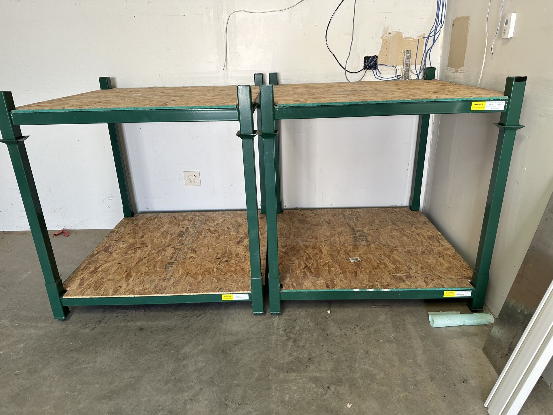 Industrial Warehouse or Garage Shelving