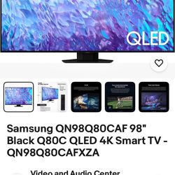 98 Inch Samsung Q80C